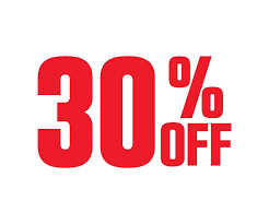 30% OFF SALE